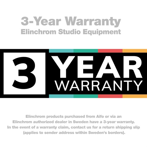 Elinchrom 3 Year Warranty