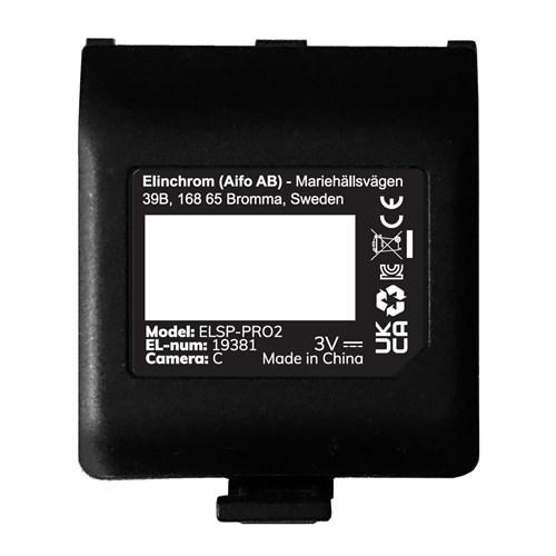 Elinchrom Pro X Battery Cover | Label C