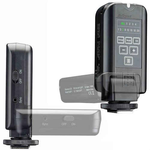 Angle the transmitter for best access